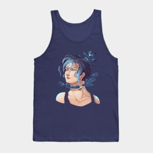 The space is only the beginning for the mind Tank Top